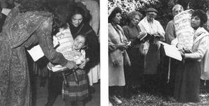 American Jewish Congress Gifts a Torah to the Women of Israel, circa 1988