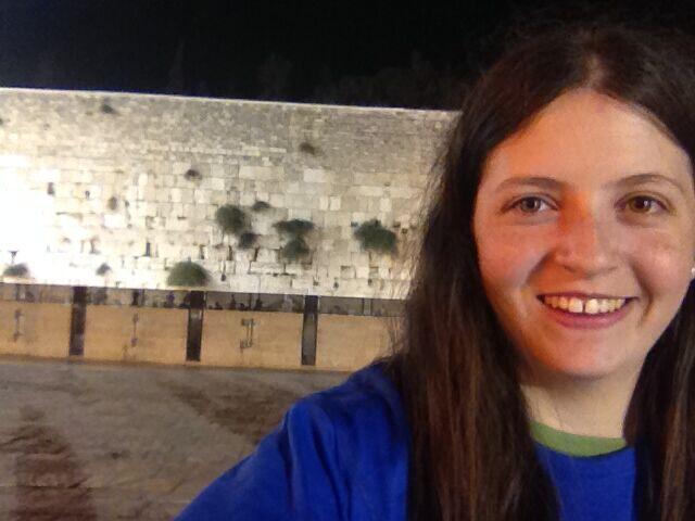 Gabi Cantor at the Western Wall